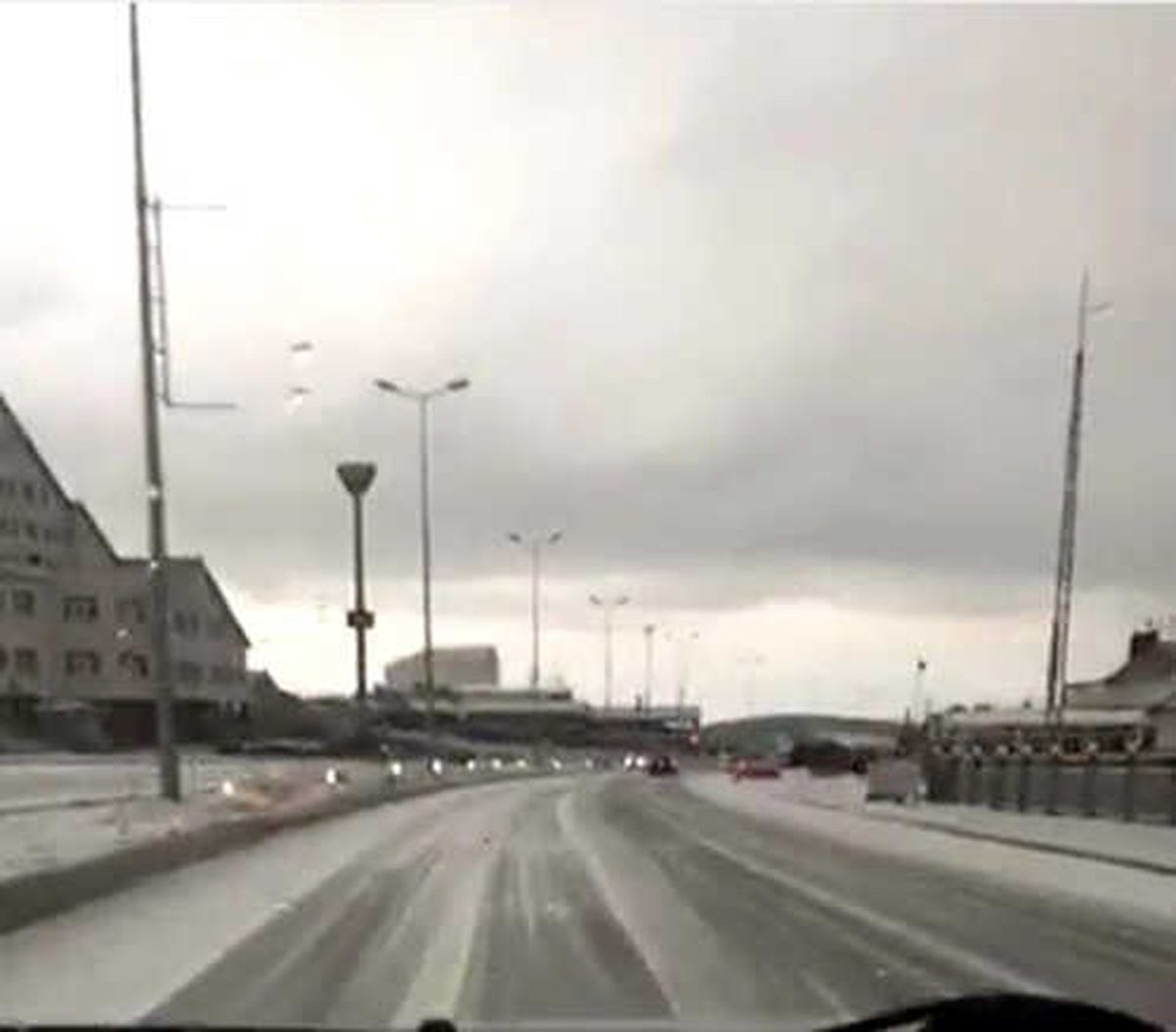 Erciyes\'e Mayıs Ayında Kar Yağdı