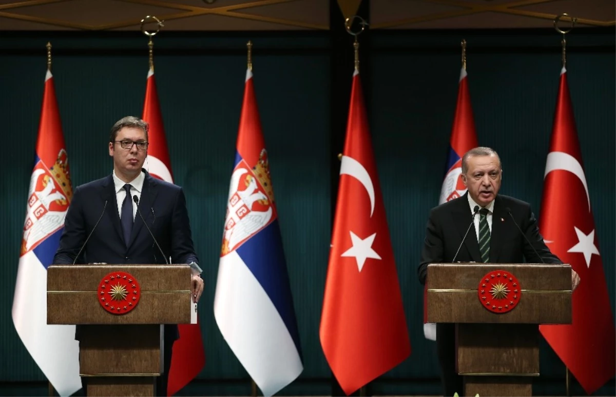 Erdoğan-Vuçiç Ortak Basın Toplantısı