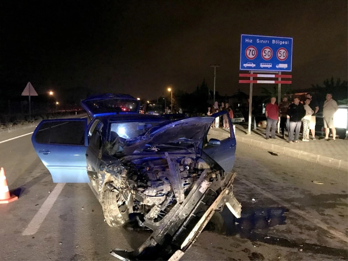 Fethiye\'de Trafik Kazası; 4 Yaralı