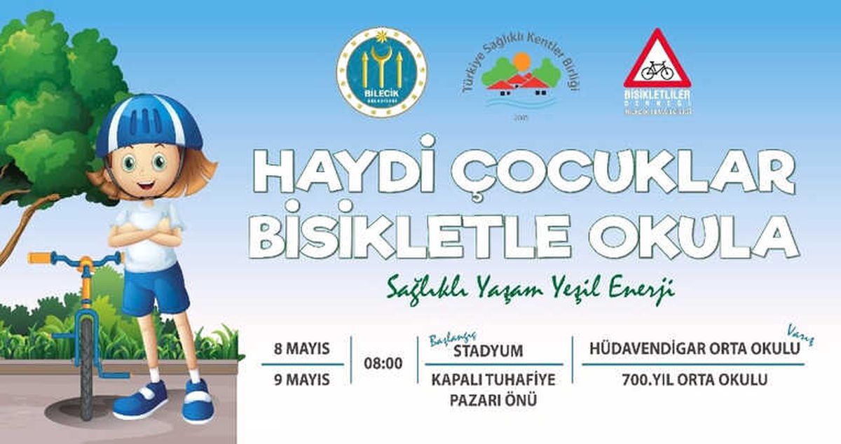 Haydi Çocuklar Bisikletle Okula