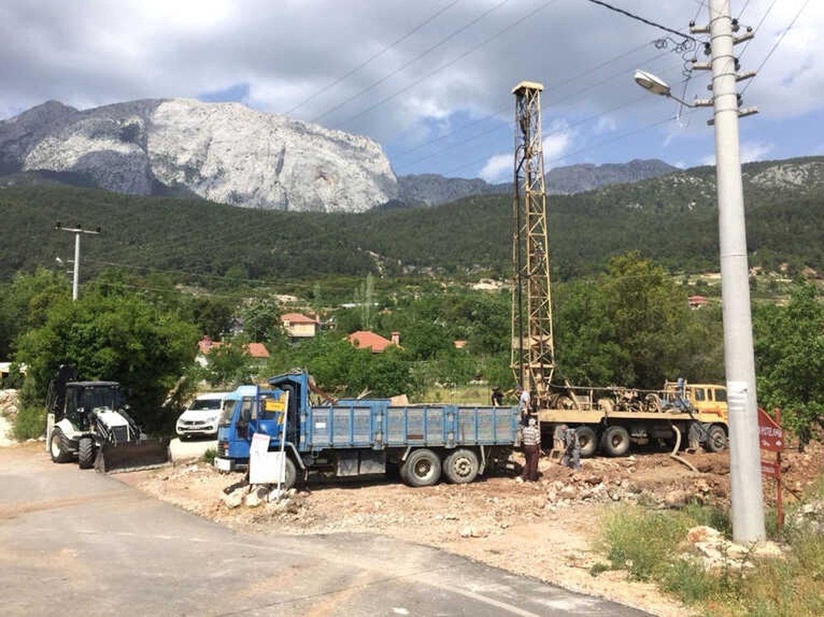 Kemer Gedelme Yaylası\'nda İçme Suyu Seferberliği
