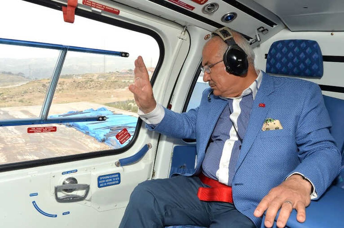 Mersin Büyükşehir Belediyesi Helikopter Aldı