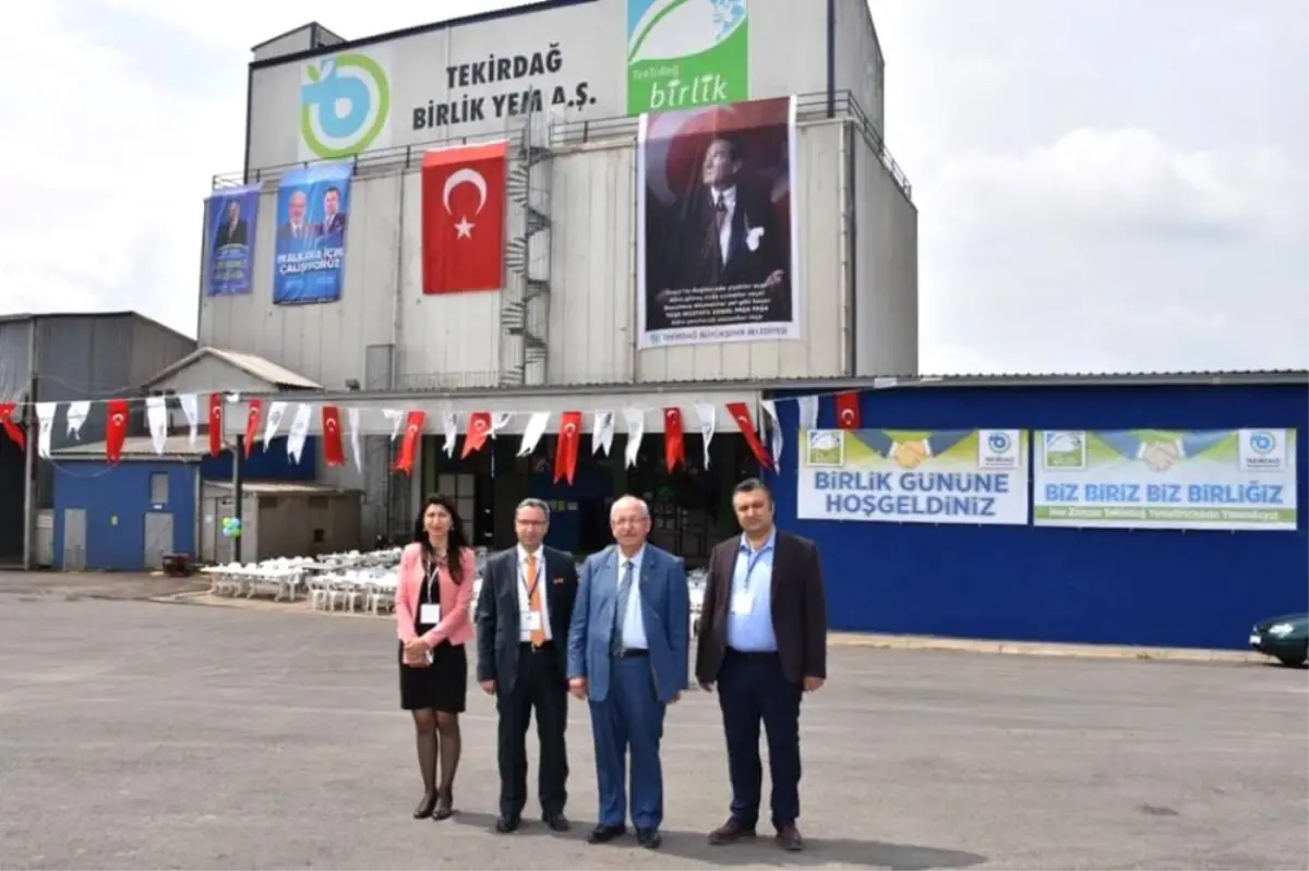 Tekirdağ Birlik Yem Fabrikası\'nın Tanıtım Toplantısı Gerçekleşti