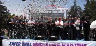 Zafer Ünal Gençlik Parkı Törenle Açıldı