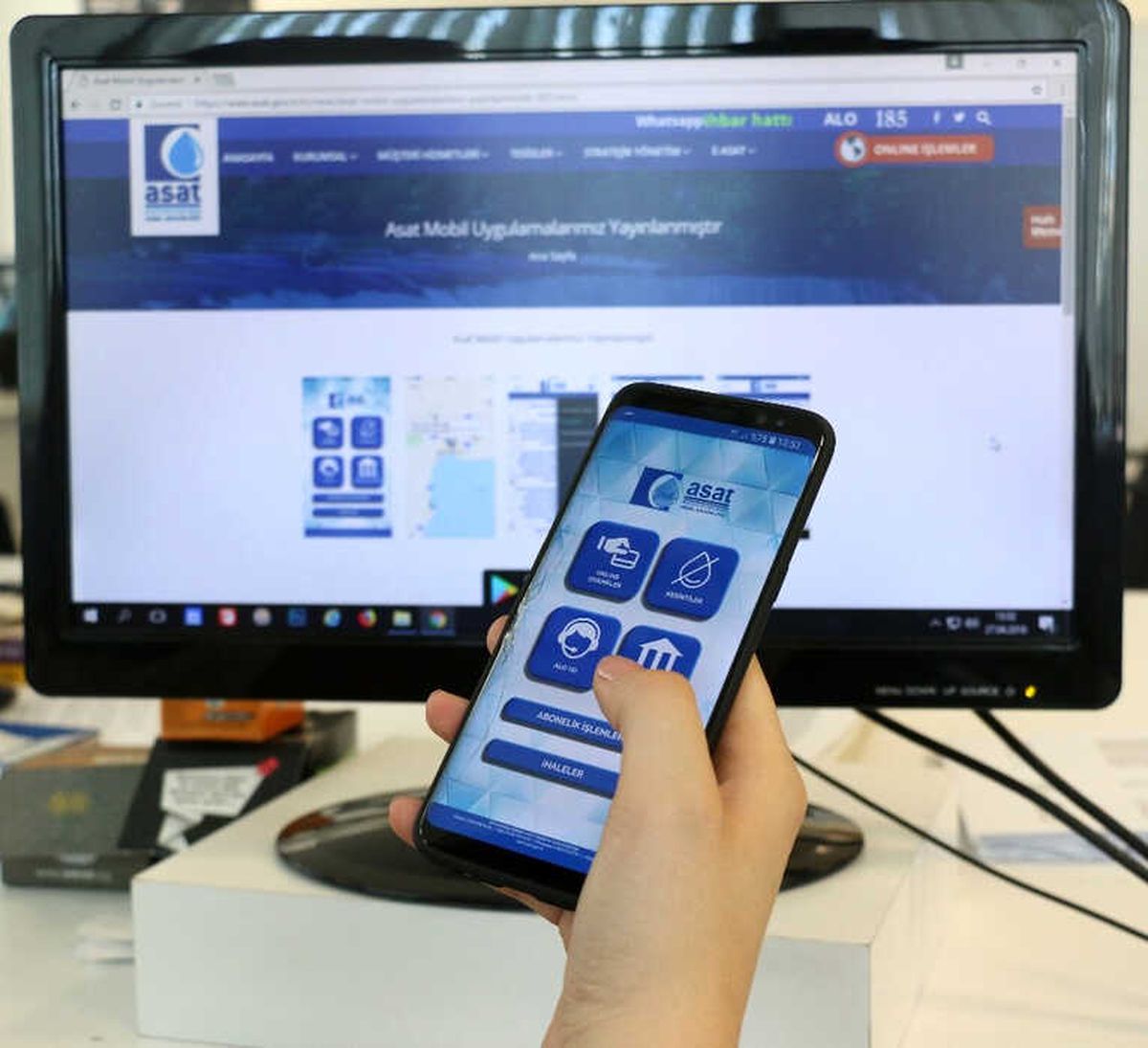 Asat Mobil Uygulaması Başladı