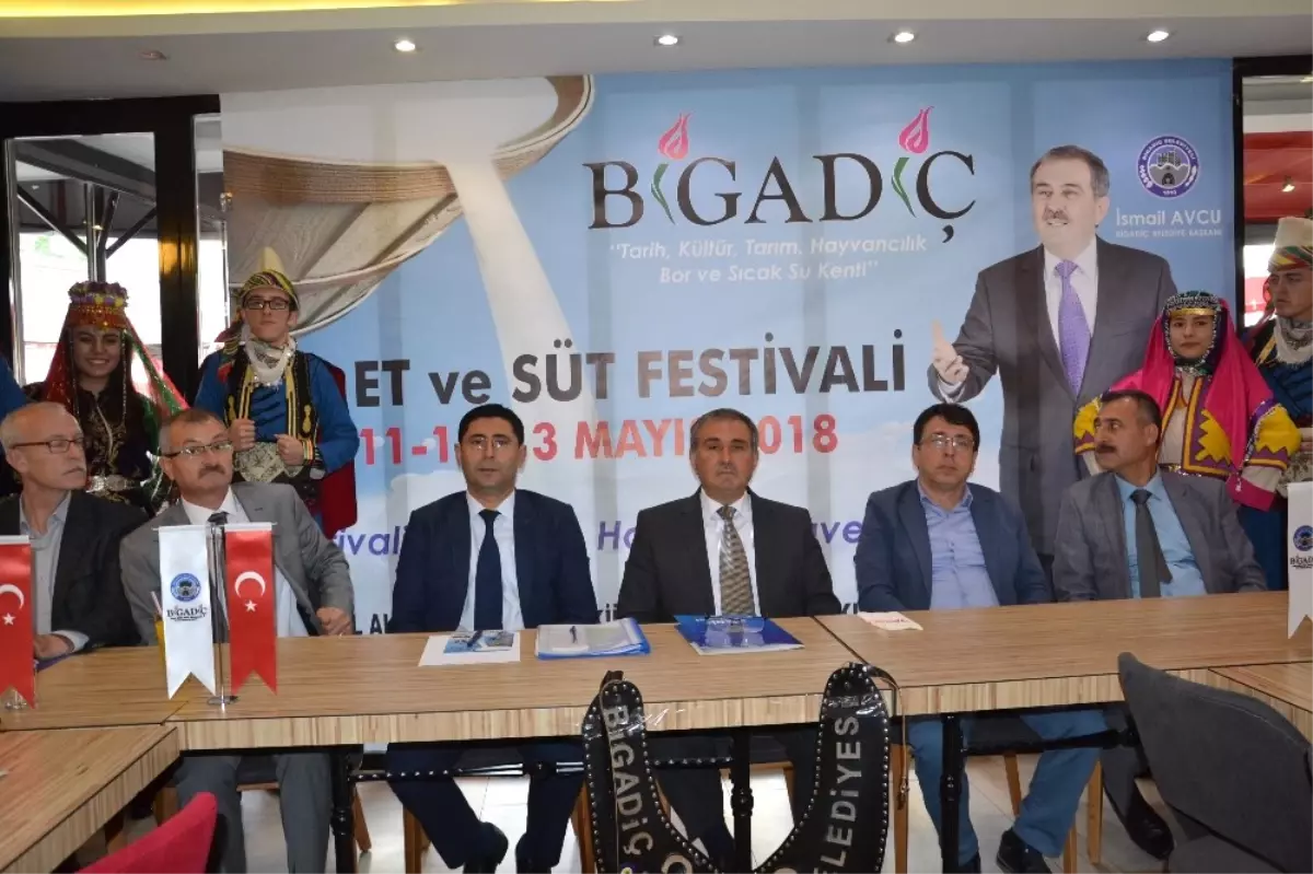 Bigadiç 4. Et ve Süt Festivali Başlıyor