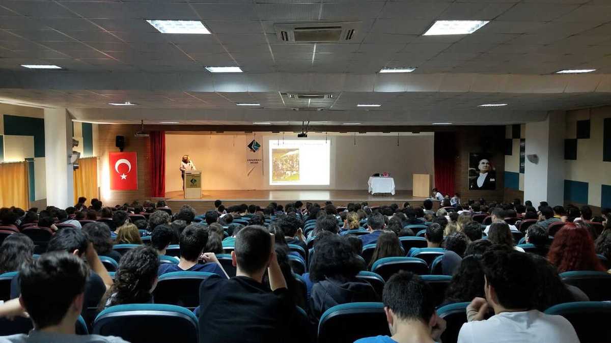 Çanakkale Koleji\'nde Troia Yılı Vurgulandı