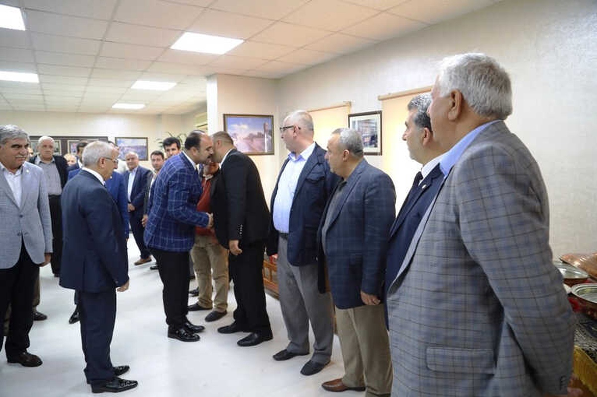 Çiftçi Esnaflar Birliğine Hayırlı Olsun Ziyaretlerinde Bulundu