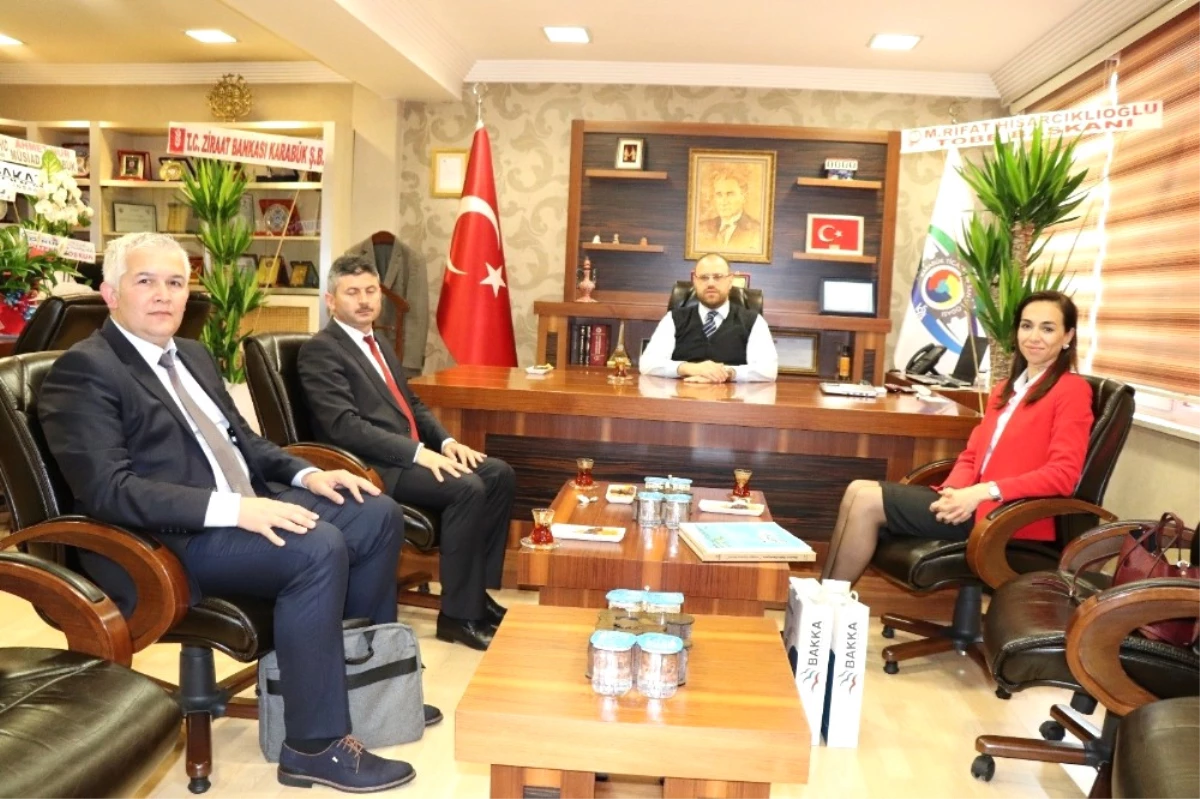 Elif Acar\'dan Yeni Tso Başkanı ve Yk Üyesi Mehmet Mescier\'e Ziyaret