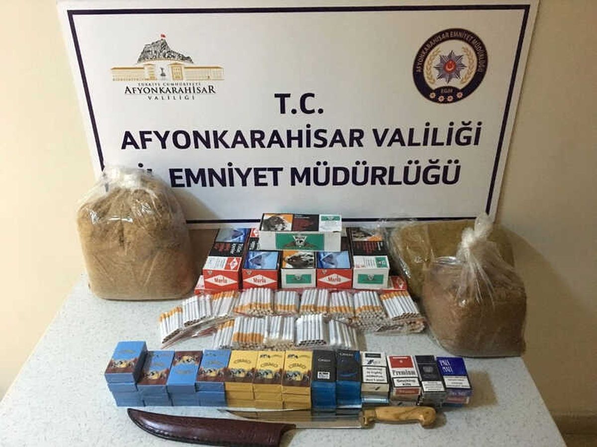 Emniyetten Kaçak Sigara Operasyonu
