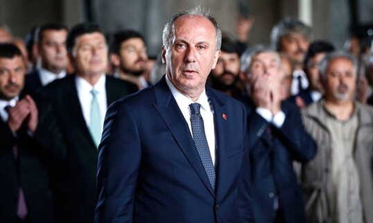 İnce: Simitçiye Çağırsa, Oraya da Giderim