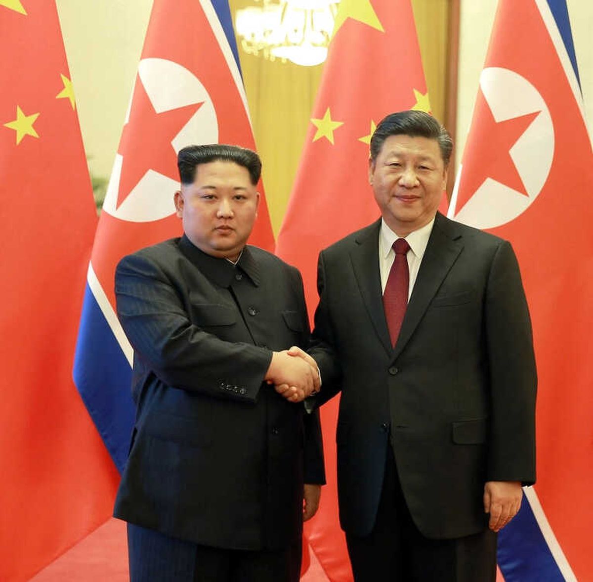 Kim Jong-Un ile Şi Cinping Çin\'de Bir Araya Geldi