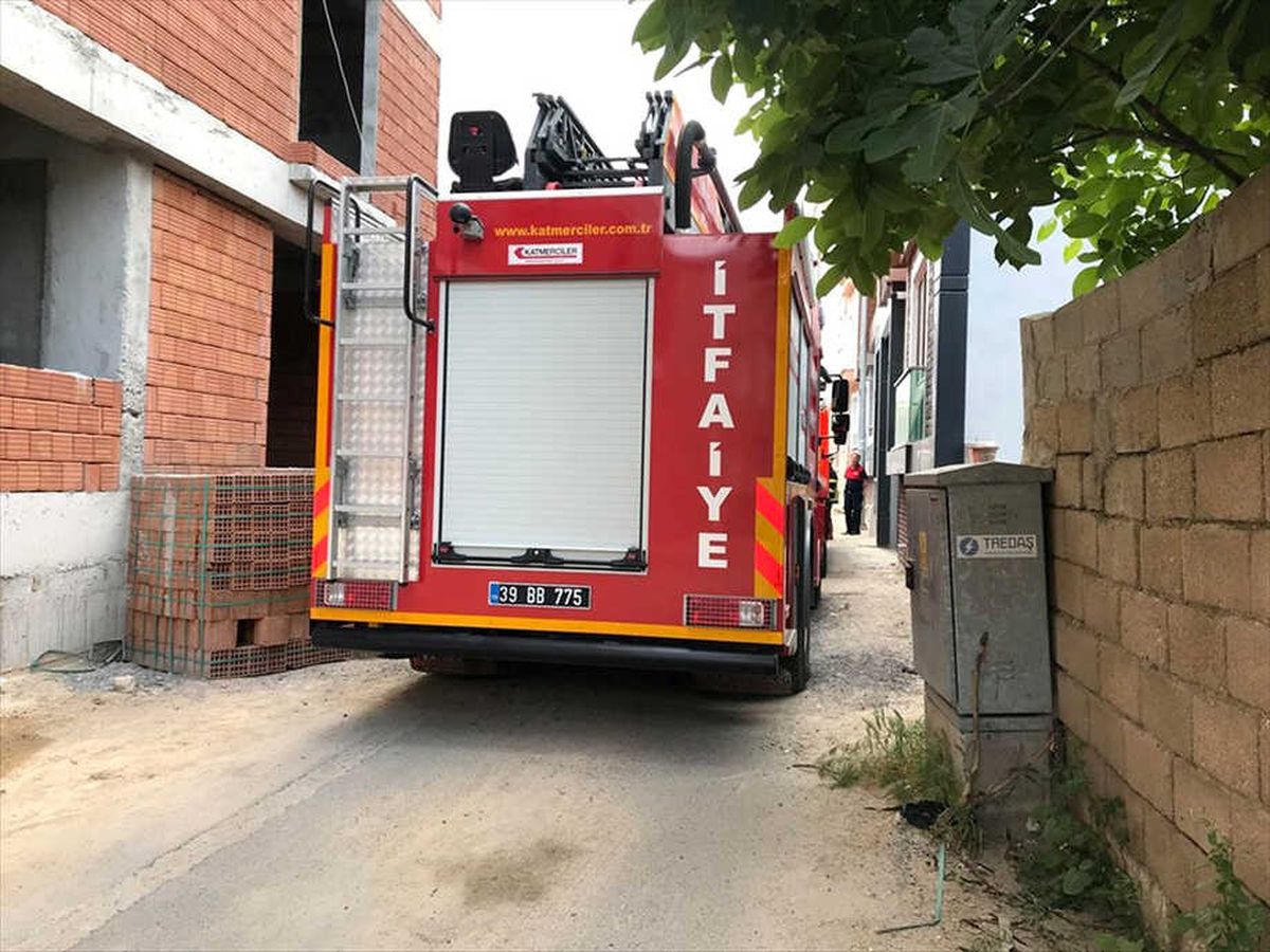 Kırklareli\'nde Yangın