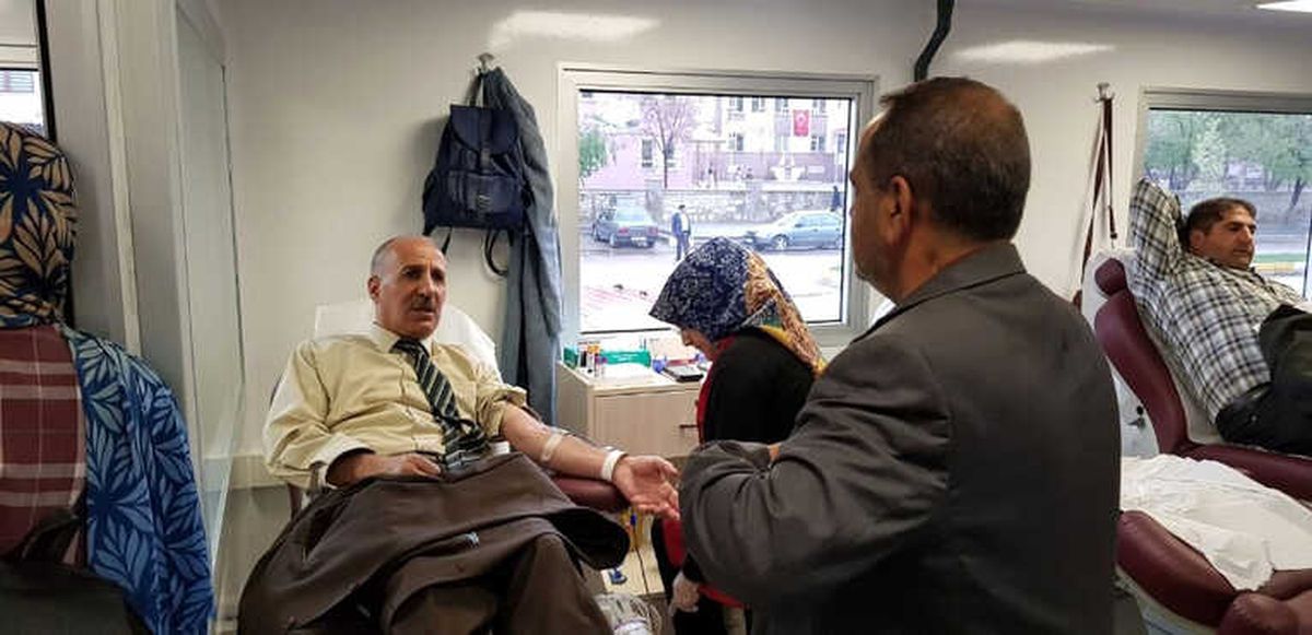 Yağmur Kan Bağışçılarına Engel Olamadı