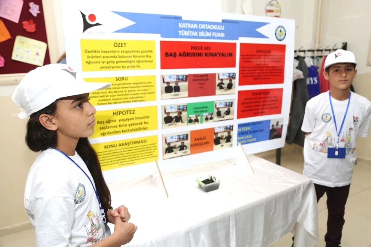 Cizre\'de Katran ve Aşağı Çeşme Okullarında Açılan Bilim Fuarı İlgi Gördü