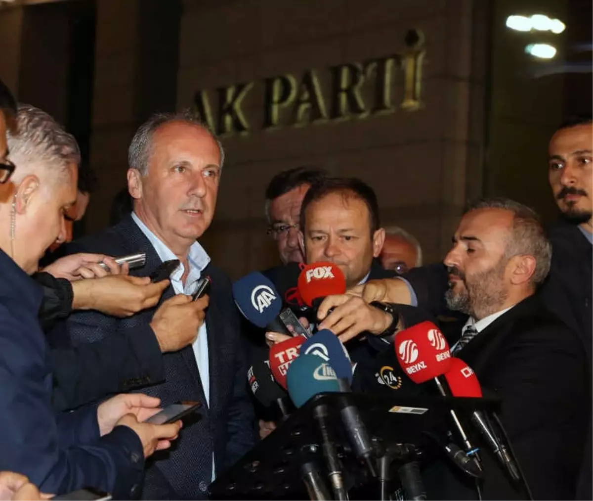 Cumhurbaşkanı Erdoğan, Muharrem İnce Görüşmesi 40 Dakika Sürdü