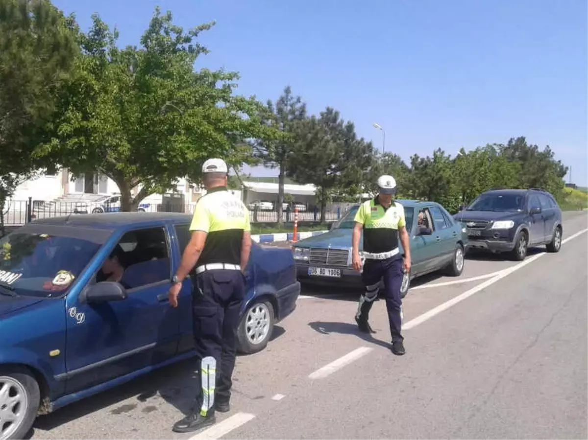 Malkara Bölge Trafik Polisi Kontrollerini Aralıksız Sürdürüyor