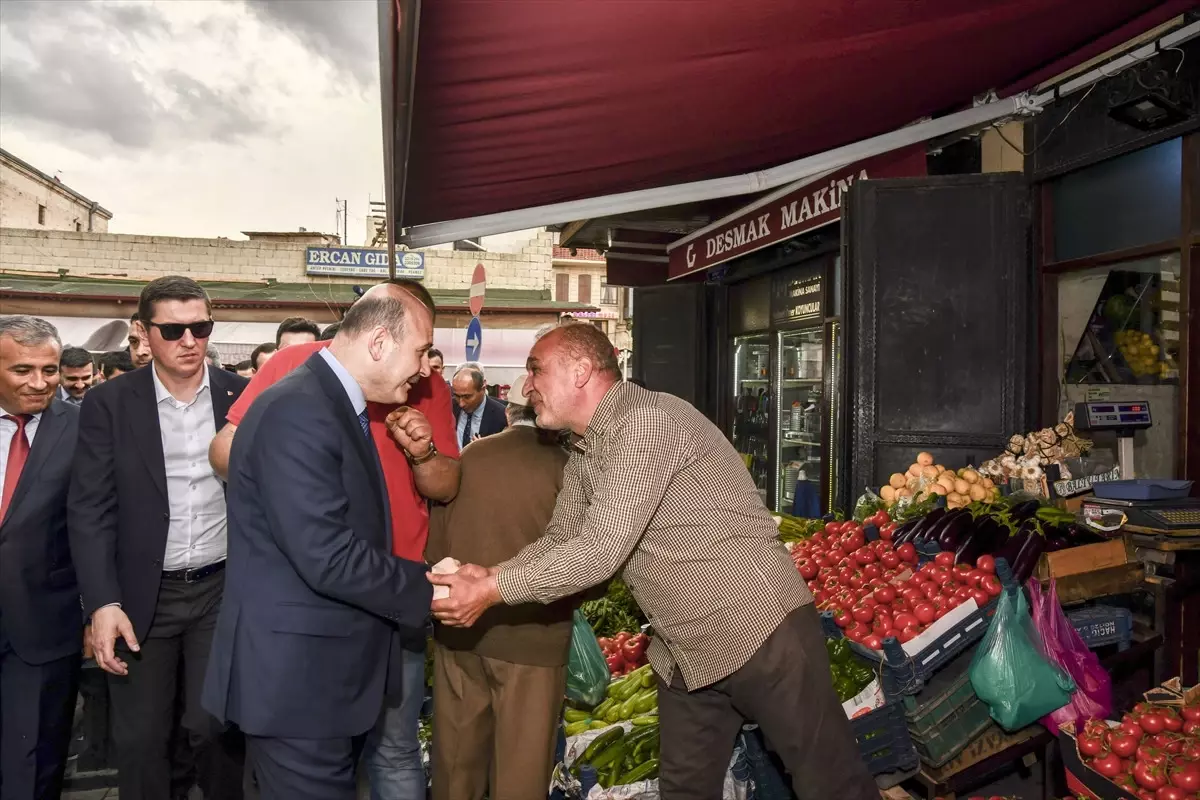 Bakan Soylu Gaziantep Esnafıyla Buluştu