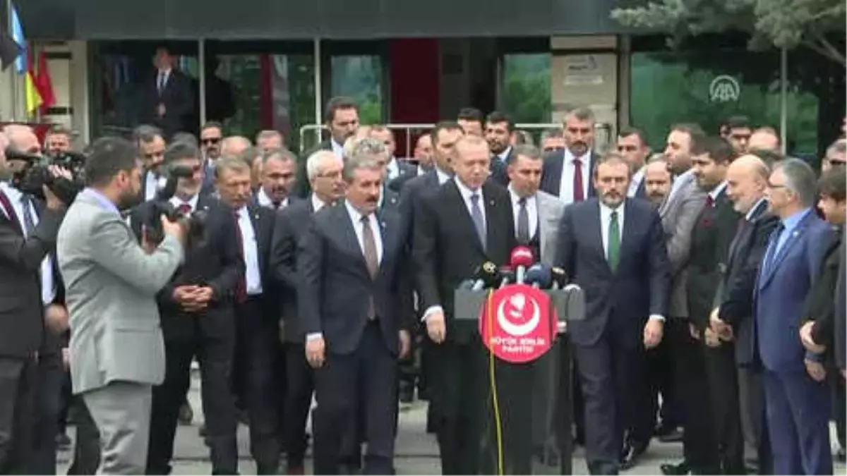 Cumhurbaşkanı Erdoğan: "(Ortak Miting) Şu Anda Gündemimizde Öyle Bir Şey Yok Ama Bir Program,...