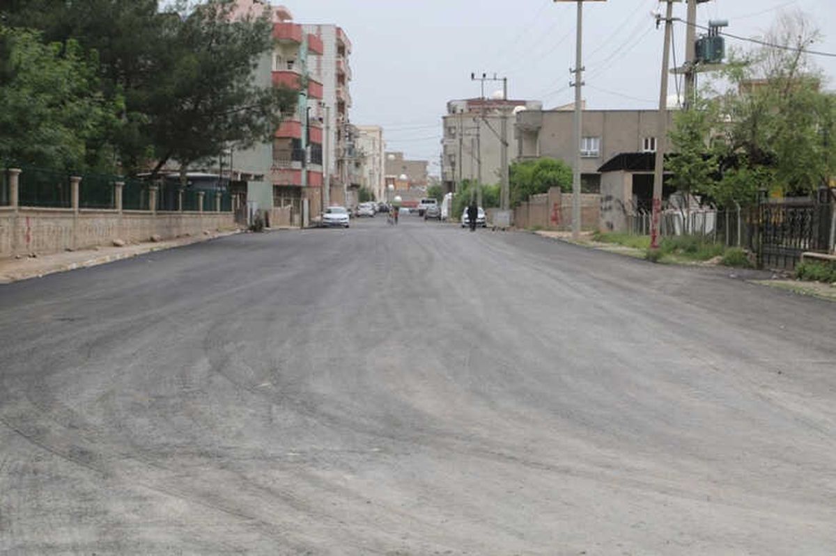 Silopi\'de Asfalt Çalışması