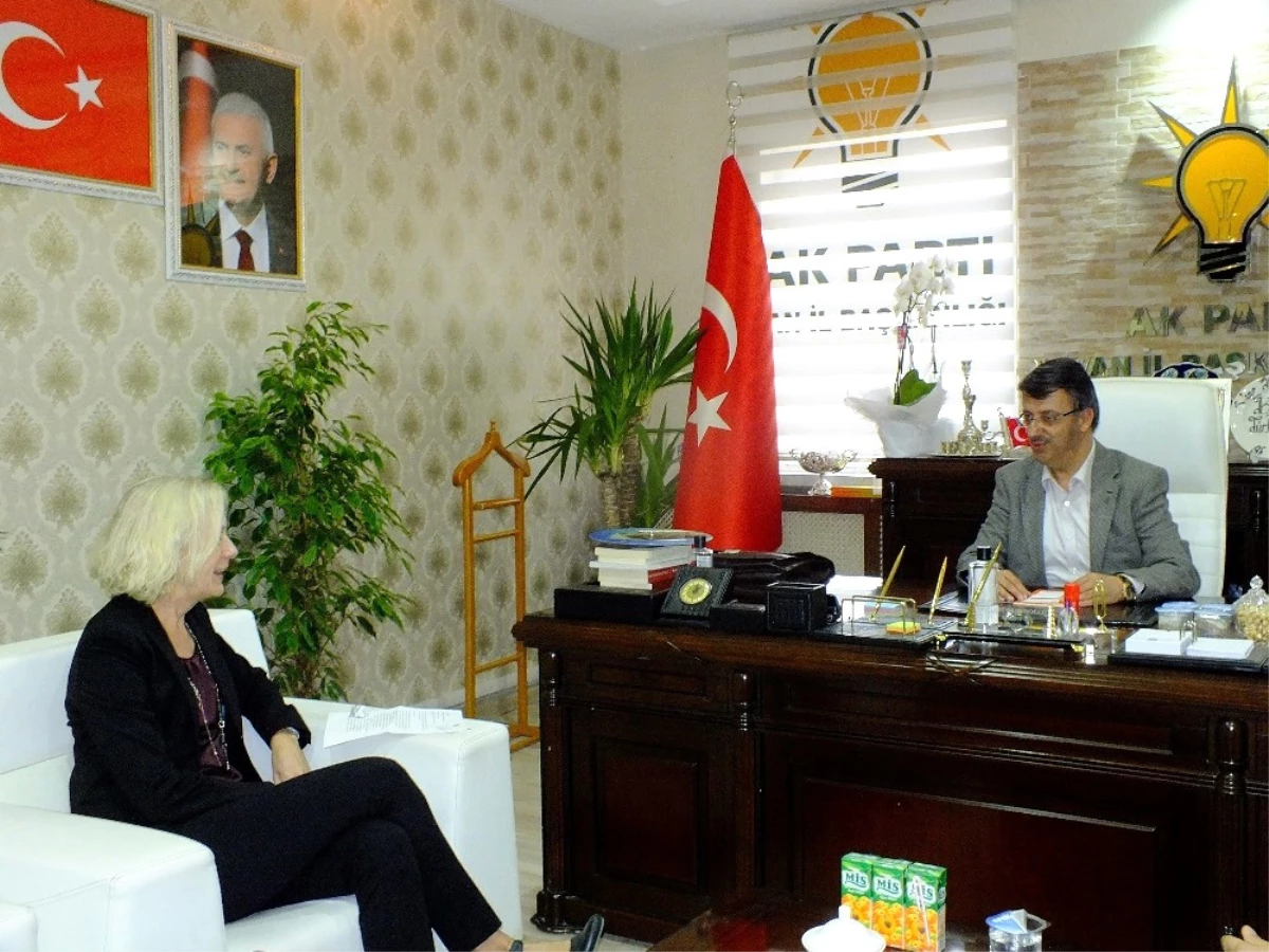 ABD Adana Konsolosundan Başkan Türkmenoğlu\'na Ziyaret