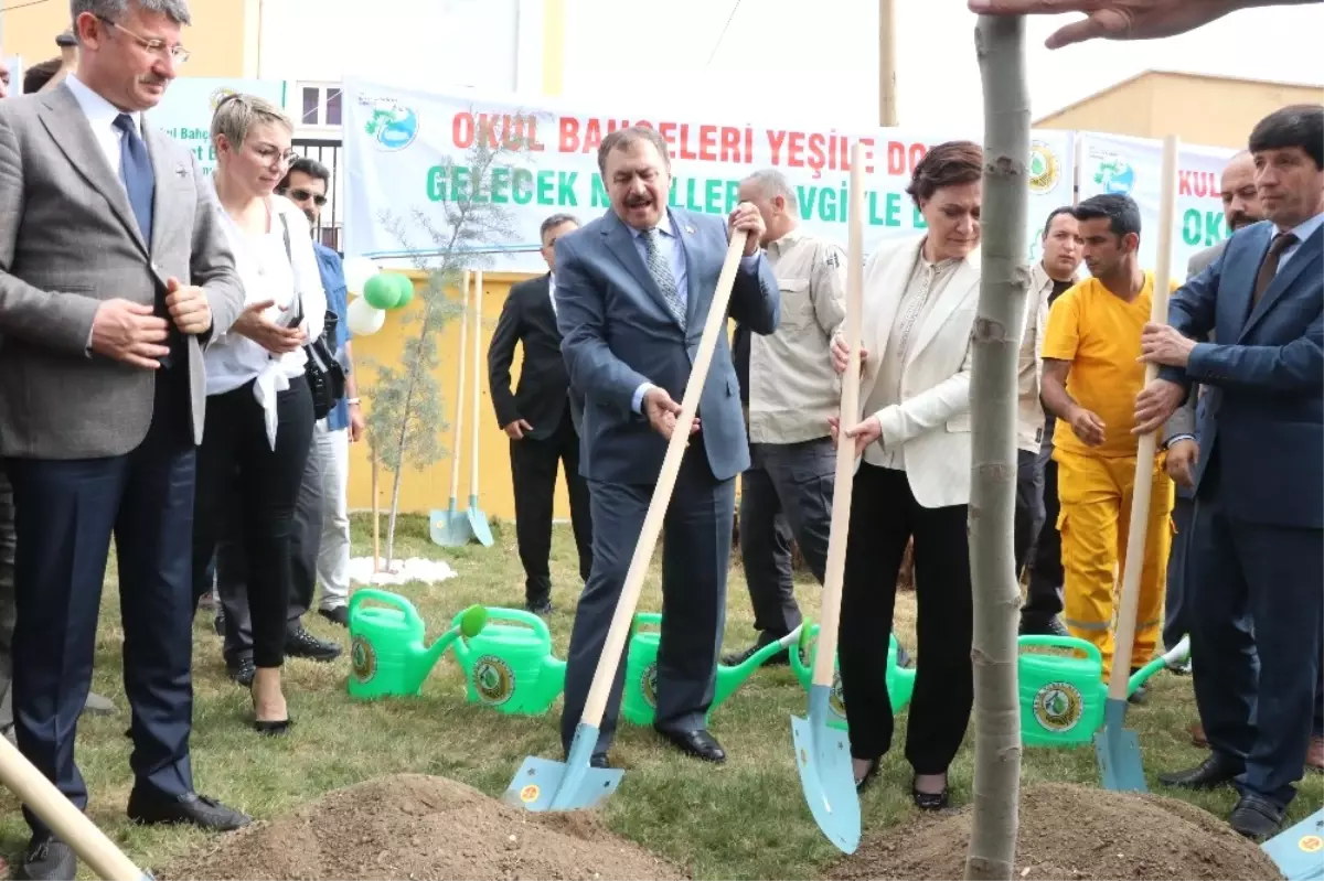 Bakan Eroğlu Fidan Dikti