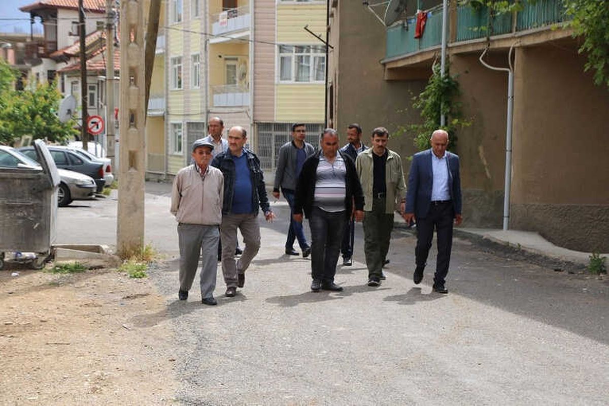 Başkan Çalışkan, Abbas Mahallesinde İncelemelerde Bulundu