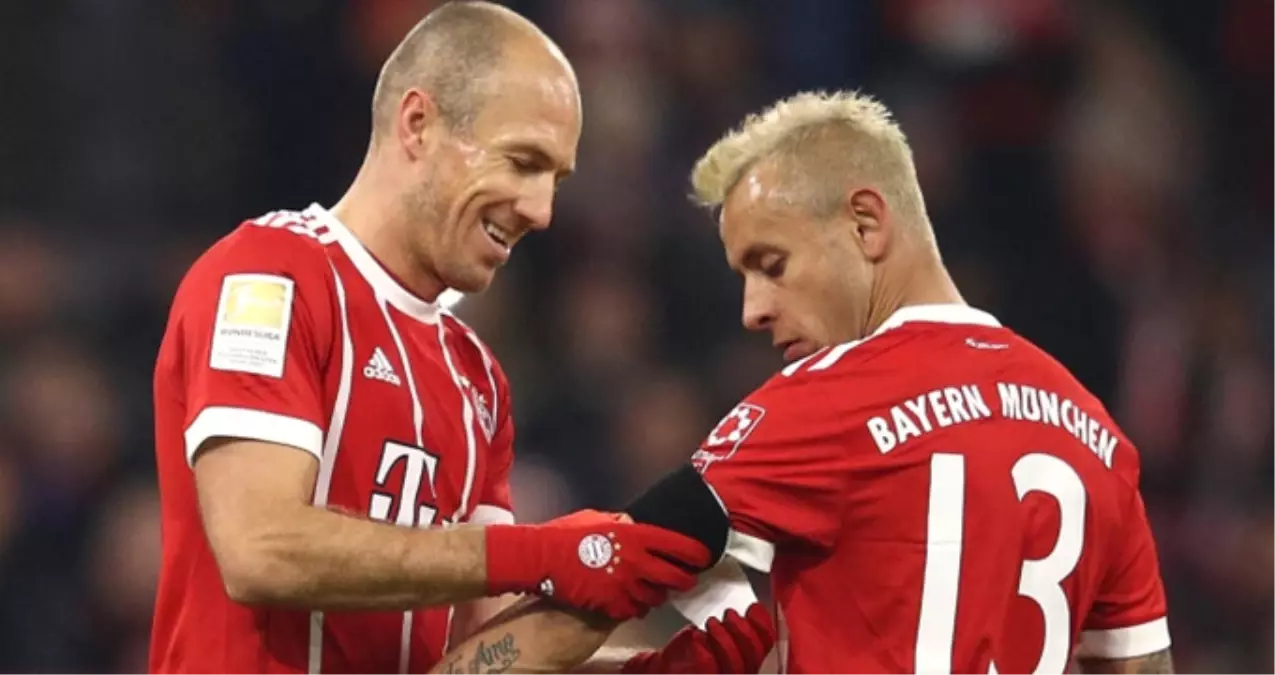 Bayern Münih, Robben ve Rafinha\'nın Sözleşmesini Uzattı