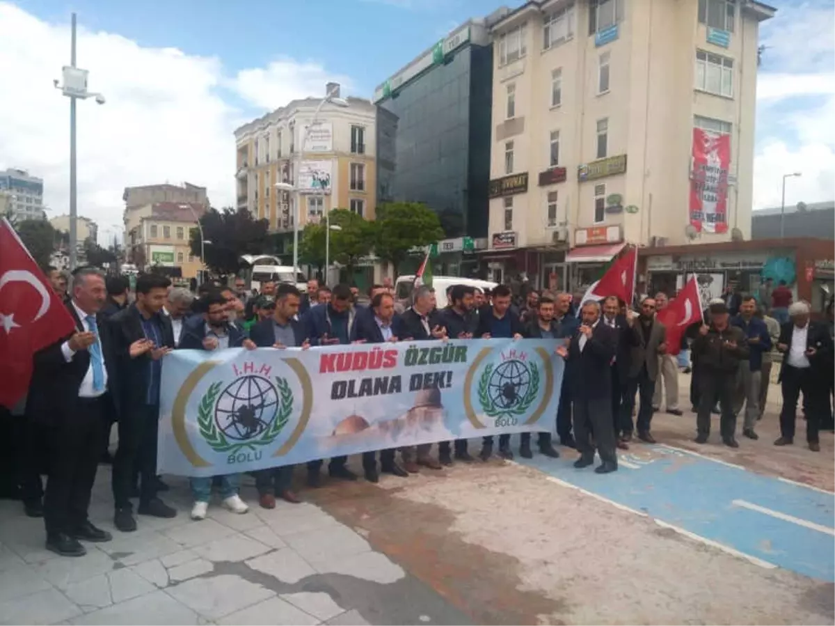 Bolu\'da, Abd, İsrail ve Fransa\'ya Karşı Protesto