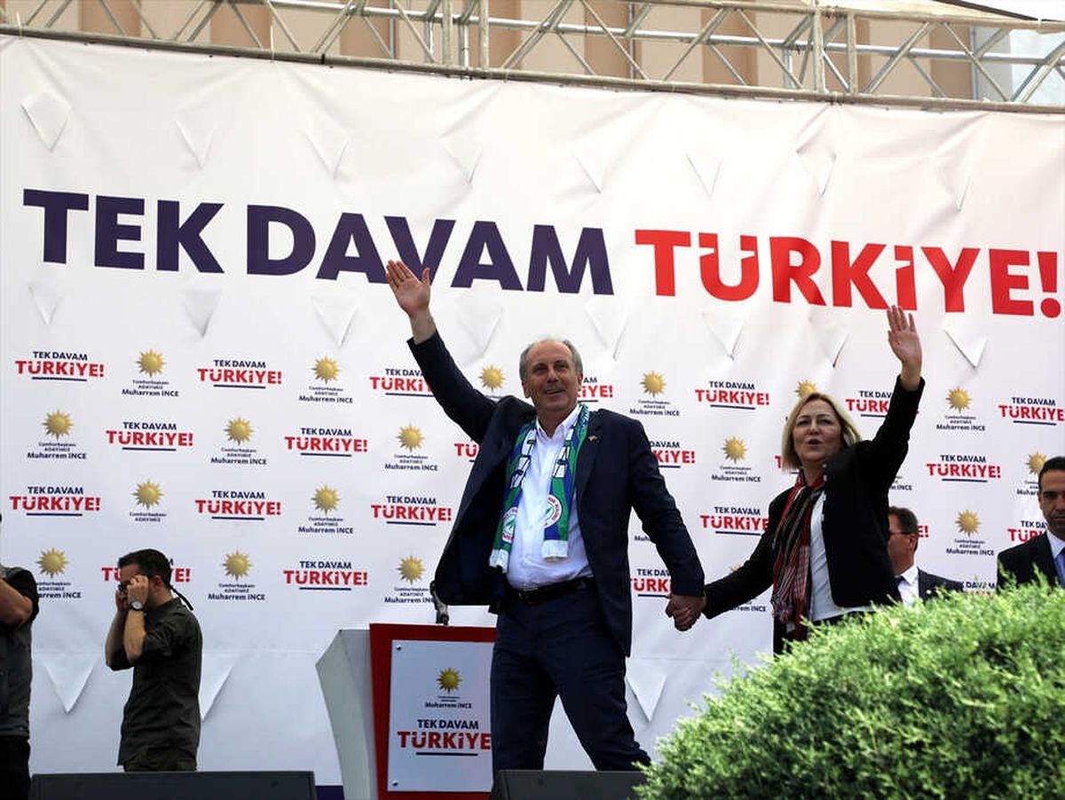 CHP\'nin Cumhurbaşkanı Adayı İnce, Rize\'de