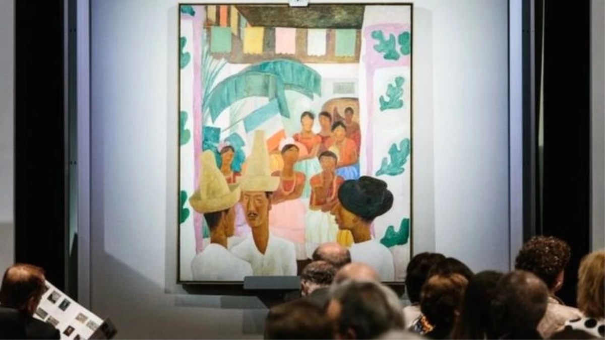 Diego Rivera\'nın Tablosu Frida Kahlo\'nun Rekorunu Kırdı
