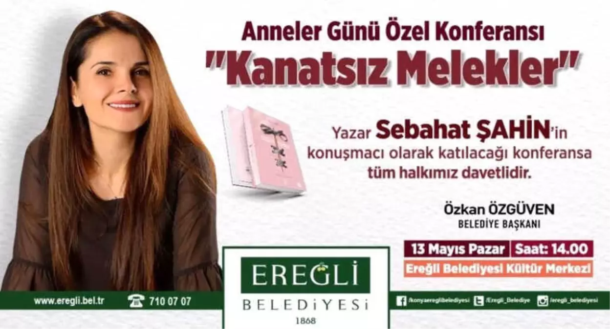 Ereğli Belediyesinden Anneler Günü\'ne Özel Konferans