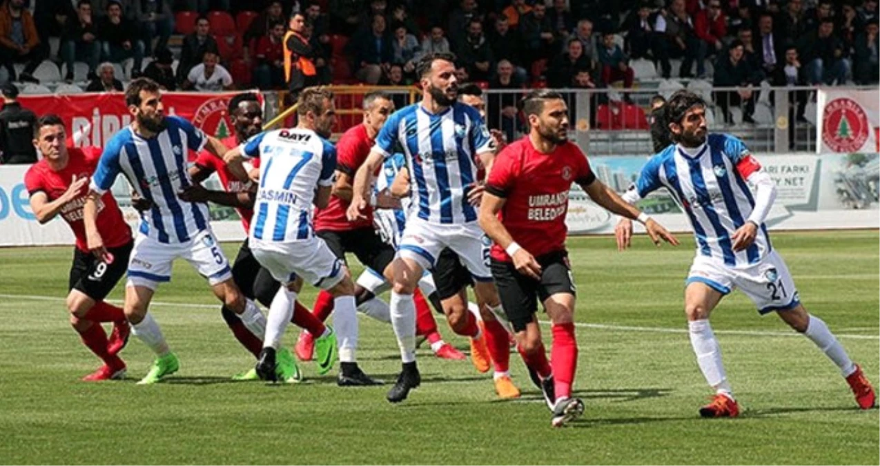Erzurumspor-Ümraniyespor Maçı Gol Düellosuna Sahne Oldu: 4-3