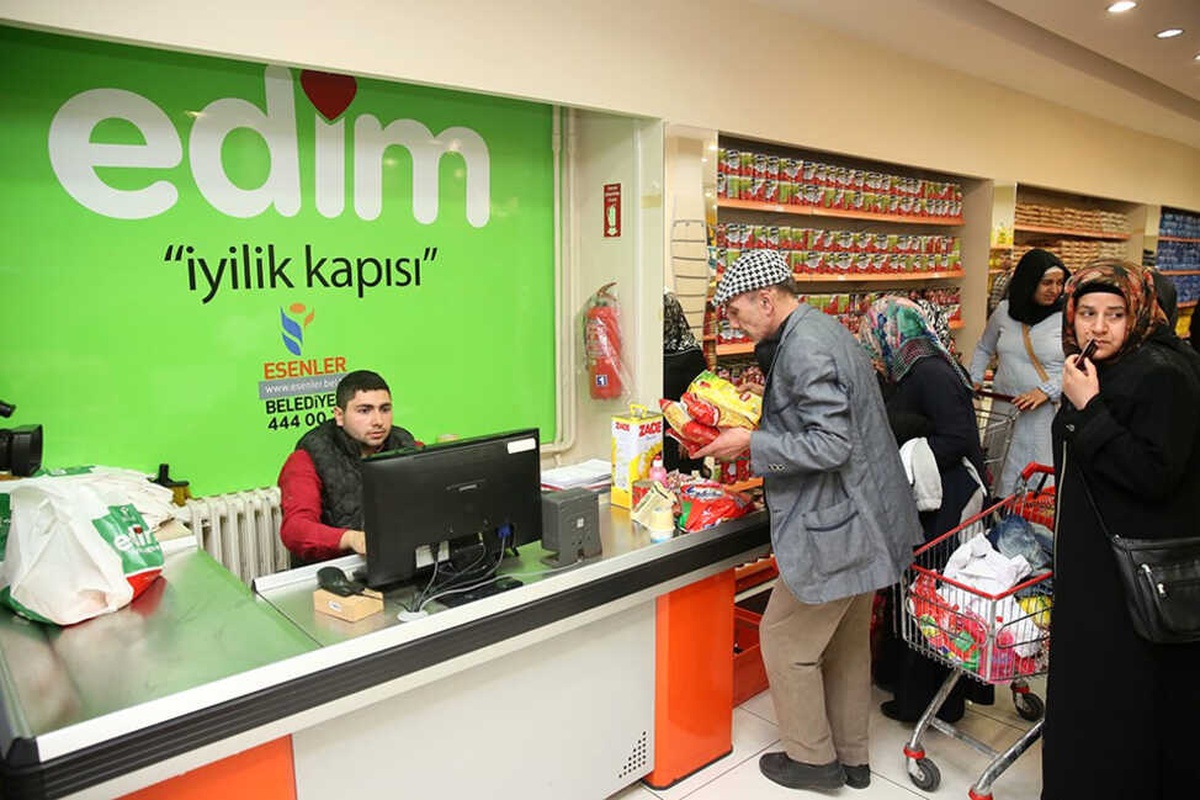 İhtiyaç Sahibinin Ramazanlığı Edim Market\'ten
