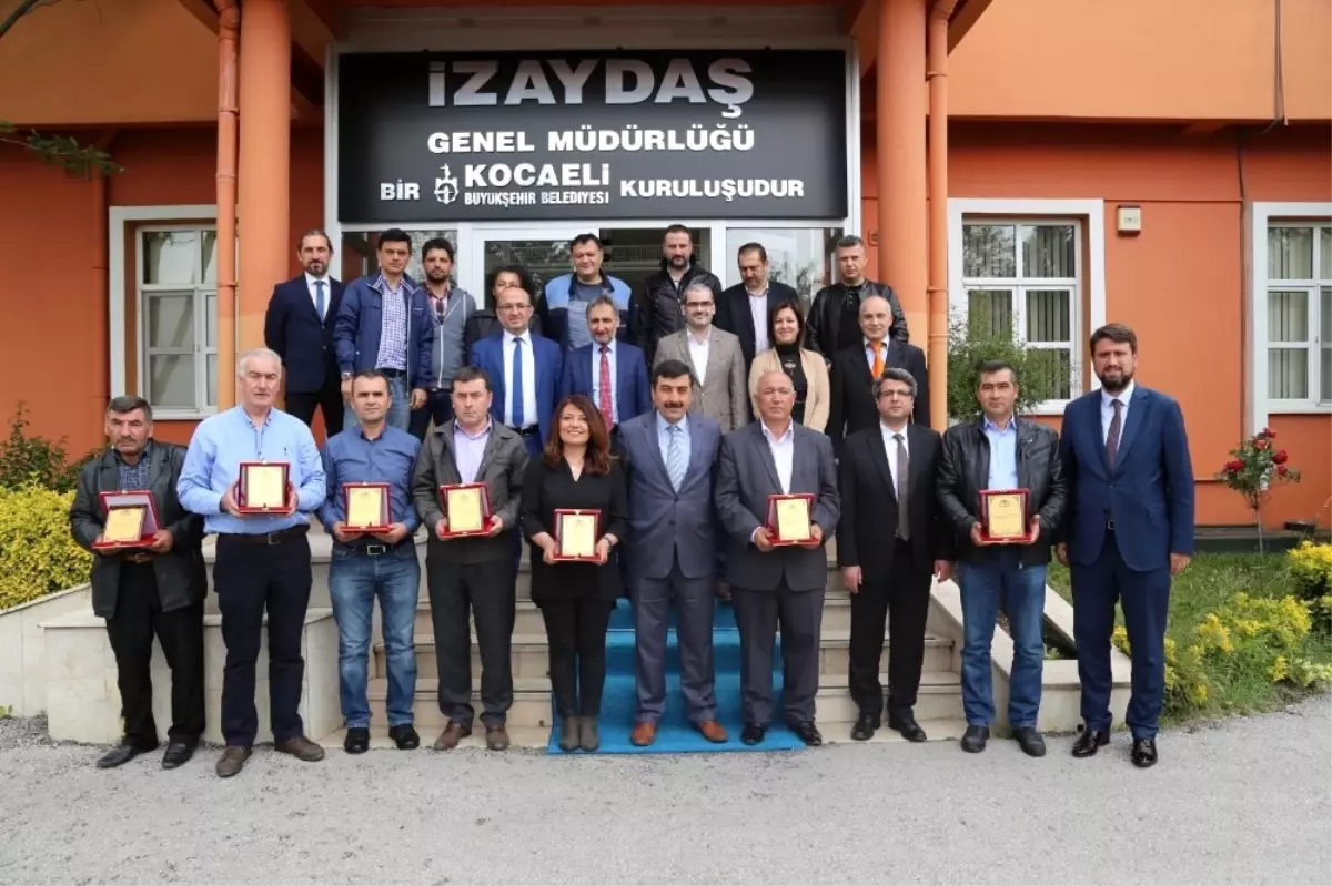 İzaydaş Emeklilerini Uğurladı