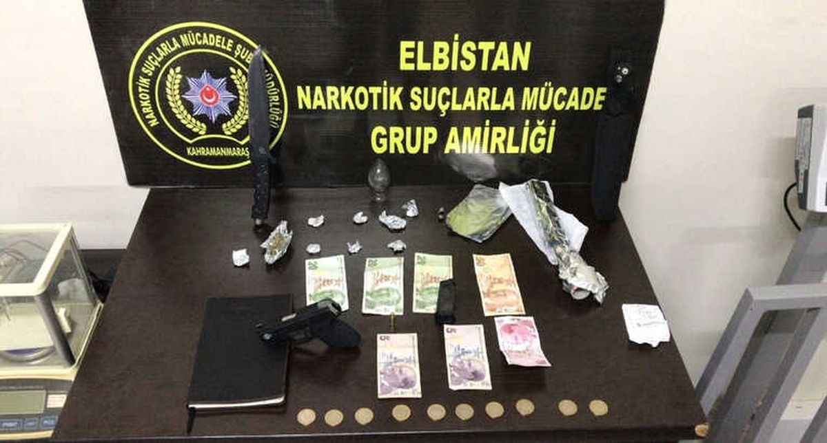 Kahramanmaraş\'ta Uyuşturucu Operasyonu: 4 Gözaltı