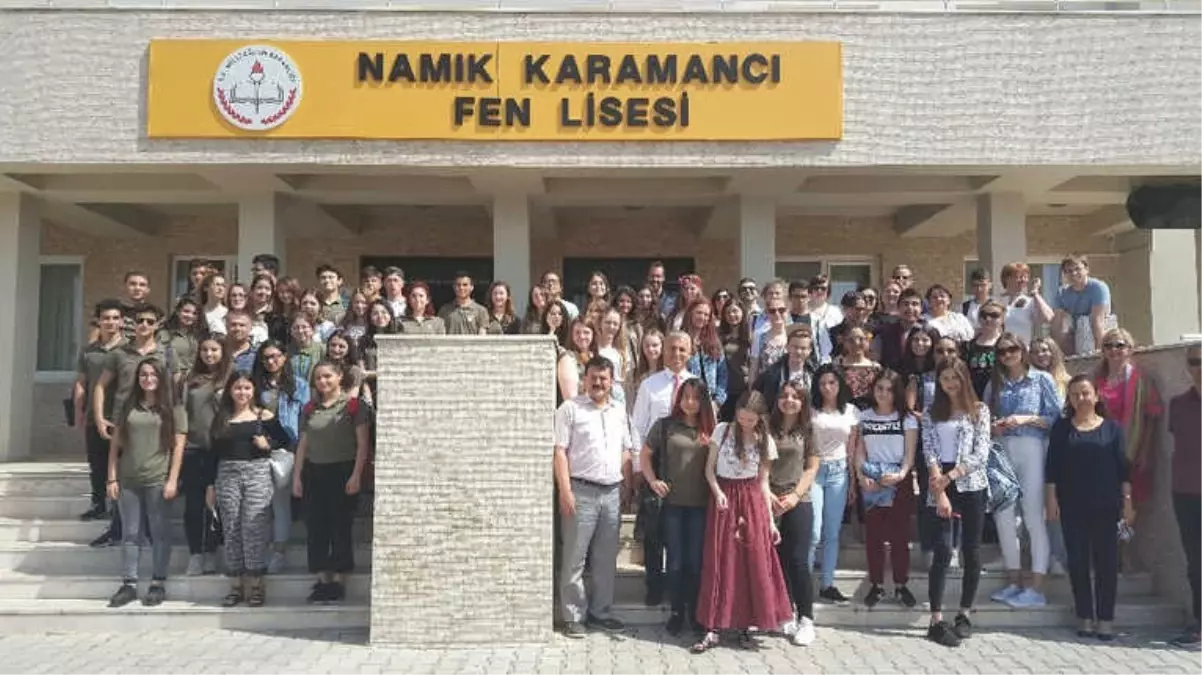 Namık Karamancı Fen Lisesi Erasmus Projesi Ortaklarını Ağırlıyor