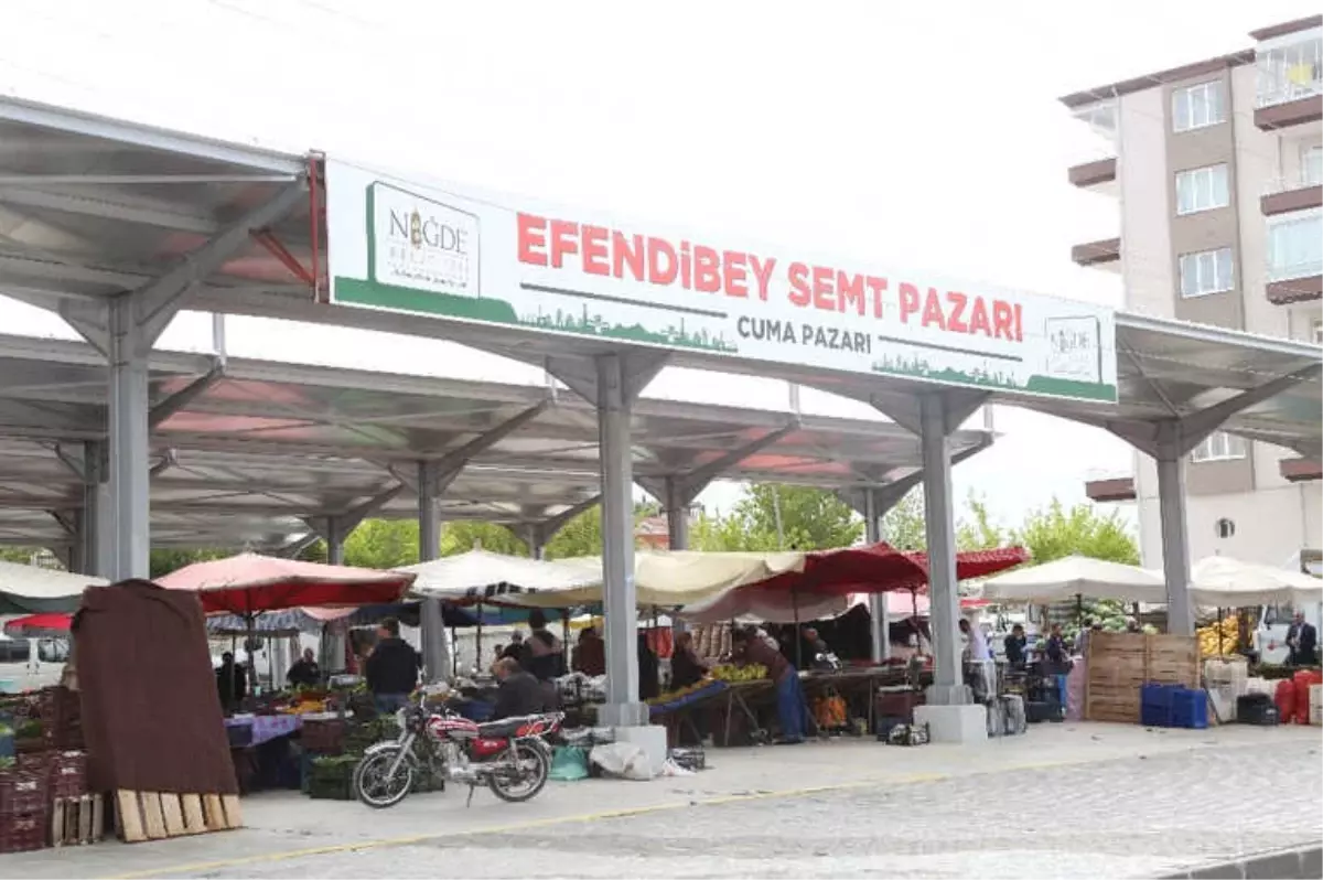 Niğde Efendibey Mahallesi Semt Pazarı Açıldı