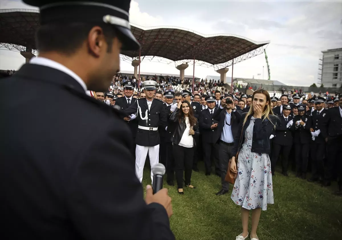 Polis Akademisinde Mezuniyet Heyecanı