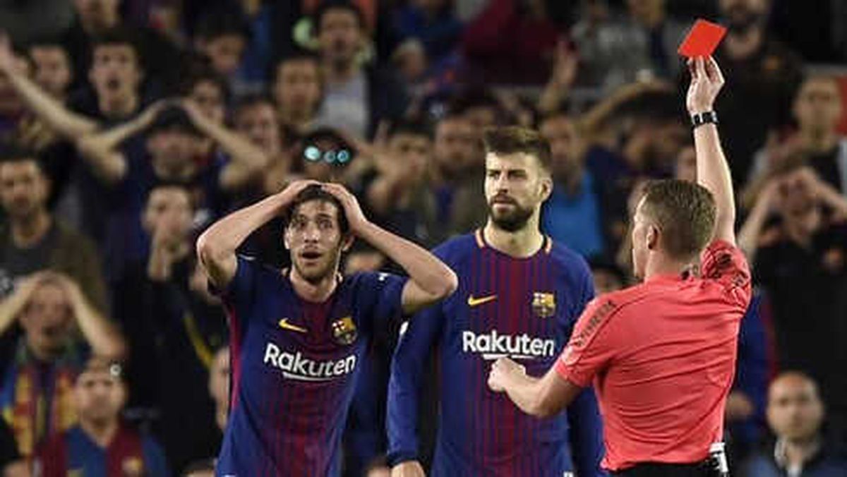 Sergi Roberto\'ya 4 Maç Ceza