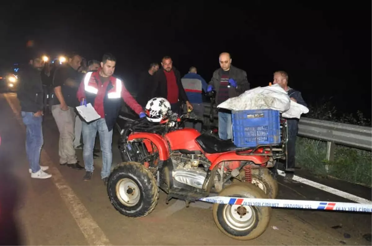 Tekirdağ\'da Atv Aracı Devrildi: 1 Ölü