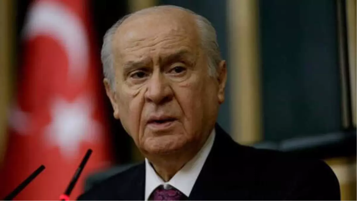 Bahçeli\'den Af Önerisi