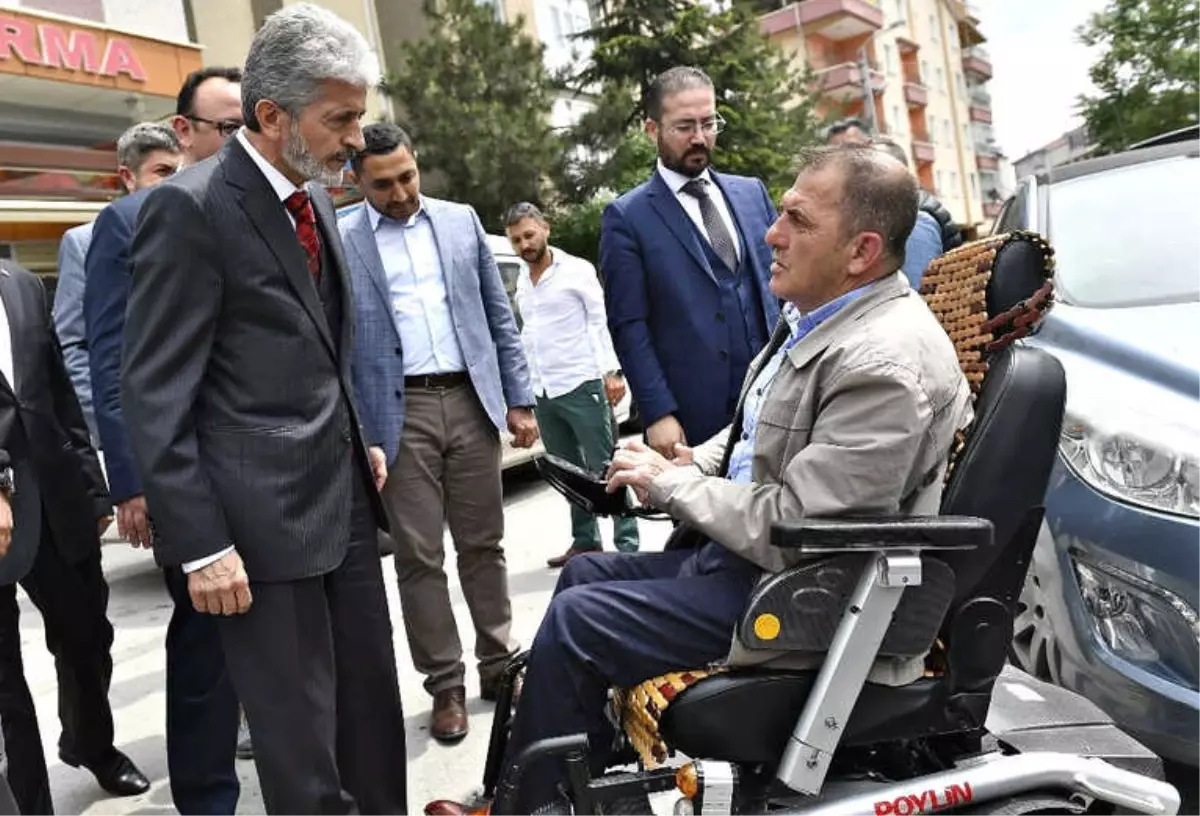 Başkan Tuna, Yenimahalle Esnafını Dinledi