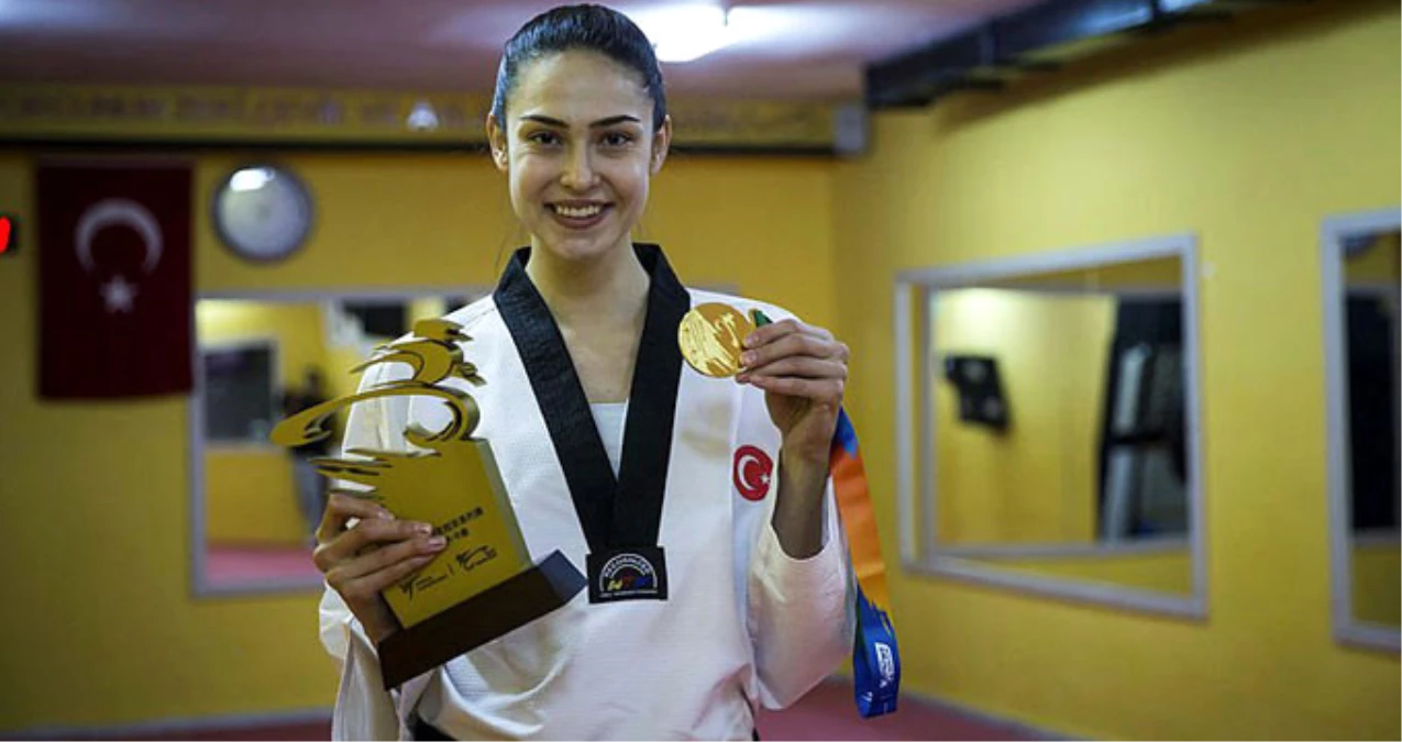 İrem Yaman, Avrupa Tekvando Şampiyonasında Altın Madalya Kazandı