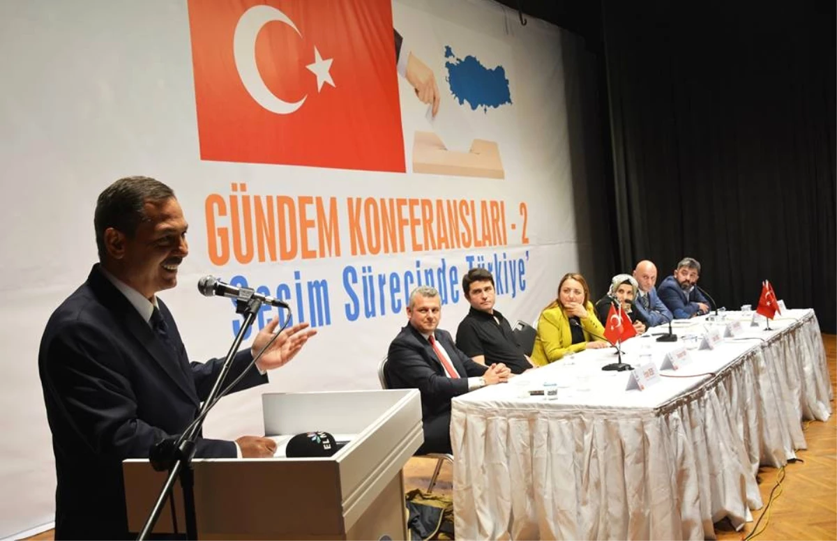 Kdz. Ereğli\'de \'Seçim Sürecinde Türkiye\' Konferansı Yapıldı