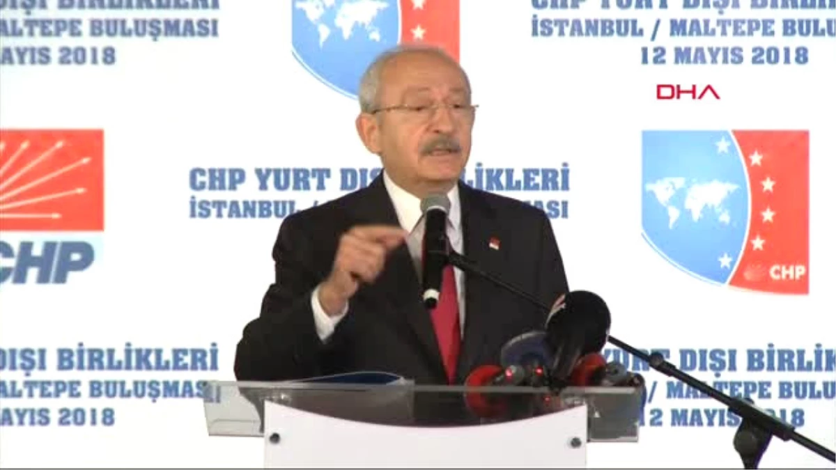 Kılıçdaroğlu CHP Yurtdışı Birlikleri 2018 Genel Değerlendirme Toplantısında Konuştu