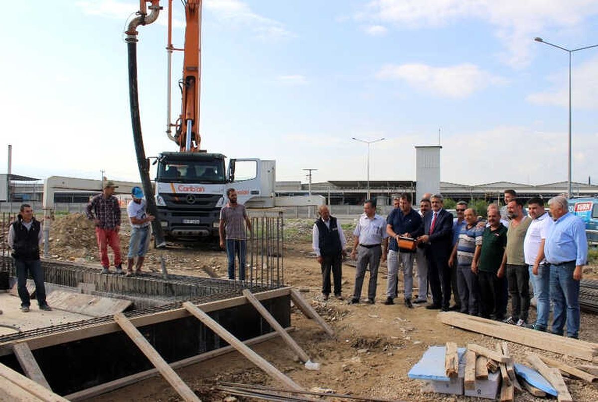 Nazilli Osb\'de 11 Dükkanın Temeli Atıldı