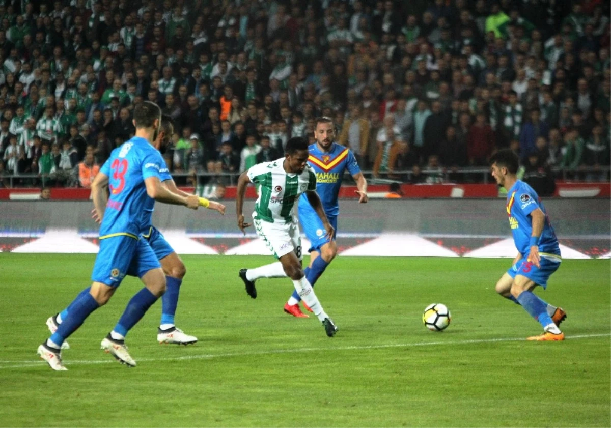 Spor Toto Süper Lig: Atiker Konyaspor: 1 - Göztepe: 1 (Maç Sonucu)