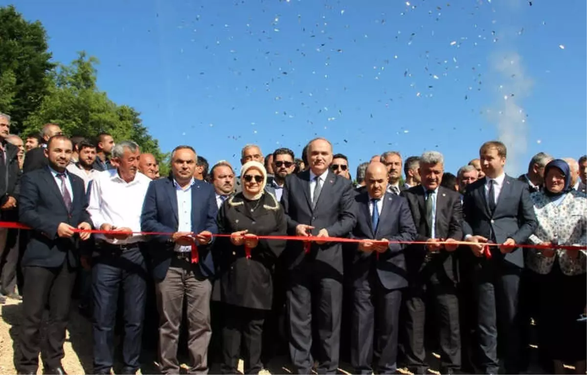 Bakan Özlü, Sarıkaya Mağarasının Açılışını Yaptı