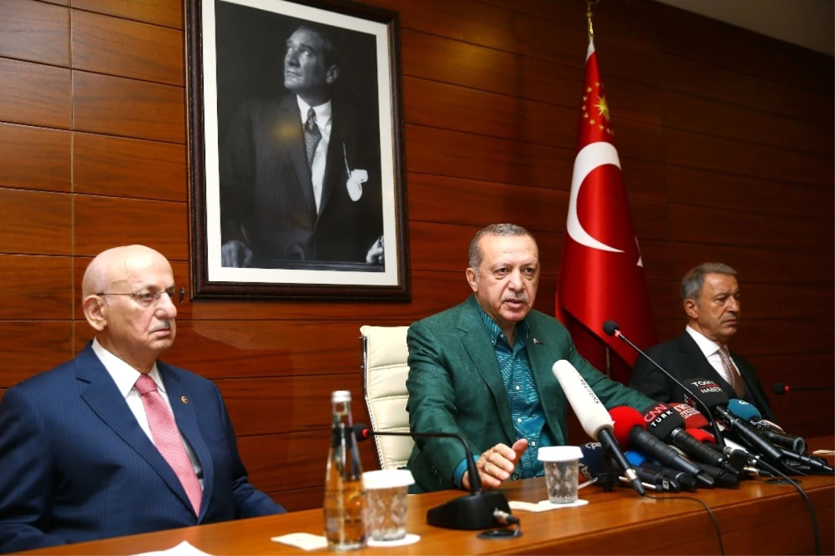 Cumhurbaşkanı Erdoğan: "Sayın Bahçeli\'nin Kendi Teklifi, Gündemimizde Yok" (1)